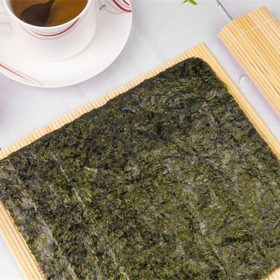 नोरी सुशी लेवर एचएसीसीपी भुना हुआ शैवाल स्वादिष्ट भोजन 280g