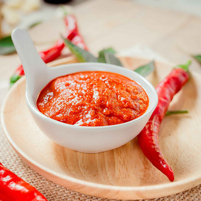 आईएसओ चीनी मिर्च की चटनी तोबजन पेस्ट गर्म मिर्च की चटनी 920g